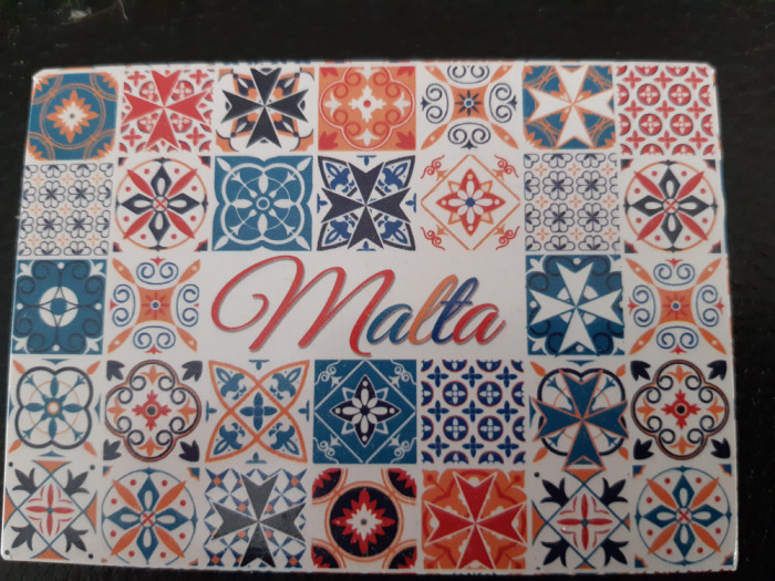 XG Magnet frigider - tematica turistica - Malta