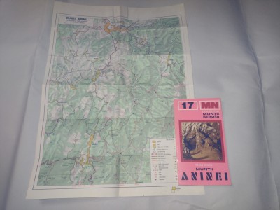 COLECTIA MUNTII NOSTRI NR.17 MUNTII ANINEI cu harta foto