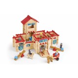 Figurine de Acțiune Jeujura The Wooden Castle Fort 300 Piese Playset