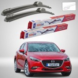 Cumpara ieftin Ștergătoare Mazda 3 BN Facelift 2016-2019 | Set Față Flat &ndash; TeamCar&reg;