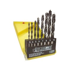 Set 8 burghie pentru lemn, 3 - 10 mm
