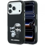 Husa MagSafe pentru Apple iPhone 18 Pro / 17 Pro, Karl Lagerfeld, KC Bodies Sketch, Neagra