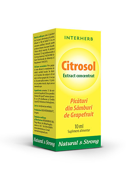 Citrosol extract concentrat 10ml