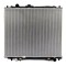 Radiator racire Mitsubishi Pajero, 06.1994-05.1997, motor 2.8 TD, 92 kw, diesel, cutie automata, cu/fara AC, cu volan pe dreapta 500x598x26 mm, alumi