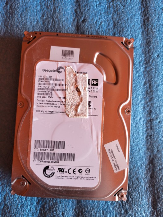 hard pentru PC - de 500 de gb -