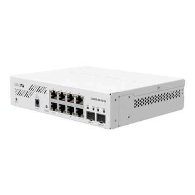 Cloud Smart Switch, 8 x Gigabit, 2 x SFP+ 10Gbps - Mikrotik CSS610-8G-2S+IN SafetyGuard Surveillance foto
