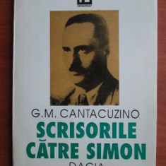 G.M. Cantacuzino - Scrisorile catre Simon arhitect roman modernism corespondenta