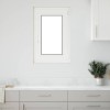 VidaXL Fereastră de subsol &bdquo;RISOR&rdquo; 50x75 cm oscilo-batantă DIN dreapta, albă