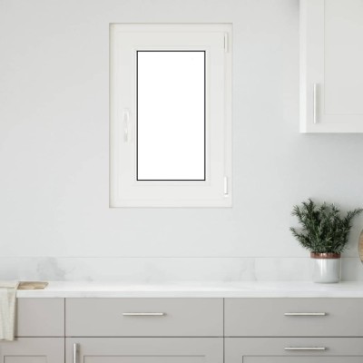 Fereastră de subsol &amp;bdquo;RISOR&amp;rdquo; 50x75 cm oscilo-batantă DIN dreapta antracit foto