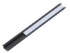 Profil aluminiu negru 1m pentru module LED