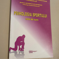 Psihologia sportului - Claudia Bercaru