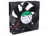 Ventilator 120x120x25mm, 12V DC, volum aer 254.84m3/h, lagar cu bila, SUNON - PMD1212PTB1-A.(2).GN