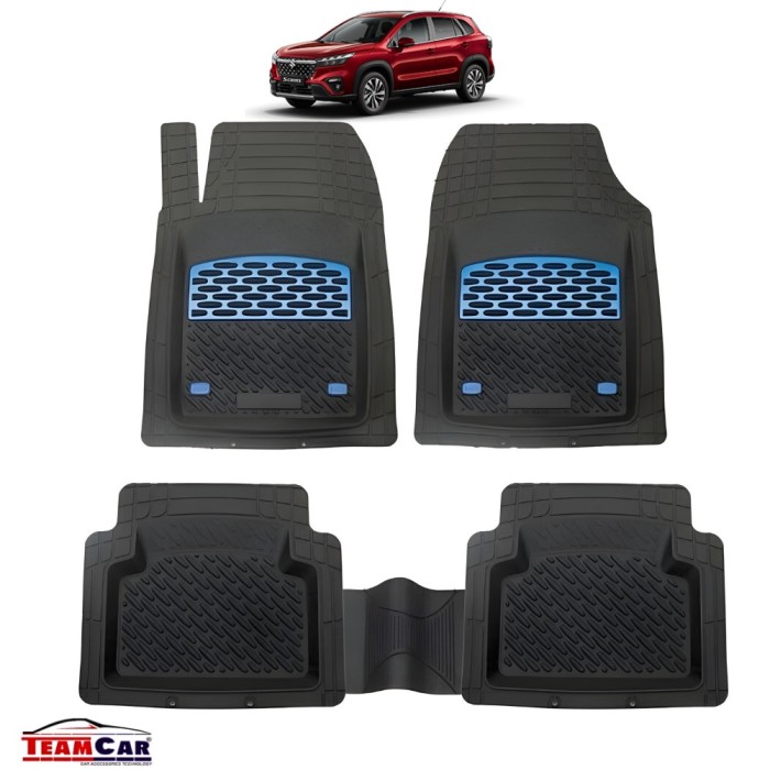 Covorase Auto TeamCar&reg; Tip Tavita Compatibile Suzuki SX4 S-Cross II (2021&ndash;prezent) - Suv Blue