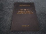 METODICA ORGANIZARII SI DESFASURARII PREGATIRII PENTRU APARAREA LOCALA ANTIAERIANA 1975