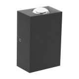 Cumpara ieftin Aplica LED de perete Interior/Exterior Techstar&reg;, Putere 2W, Culoare Lumina 4000K, 600 lm, 9x6 cm, IP 65, Negru
