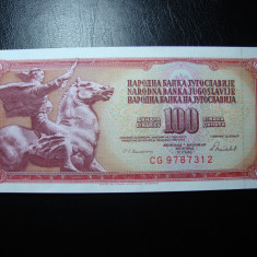 IUGOSLAVIA 100 DINARI 1986 UNC