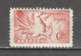 Spania.1939 Corespondenta urgenta-Pegasus SS.118, Nestampilat