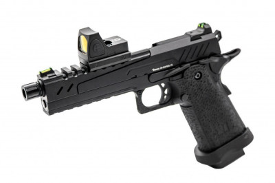 Replica pistol gas GBB Split Slide Hi-Capa 5.1 + BDS Vorsk foto