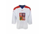 Echipa națională de hochei tricou de hochei Czech republic 2025/2026 CCM Fandres replica white - L