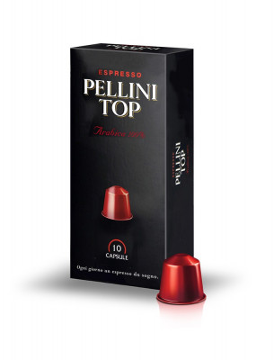 Pellini Top Arabica 100% capsule compatibile nespresso 10caps x 5gr foto