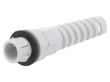 Garnitură etanşare IP68 poliamidă gri deschis