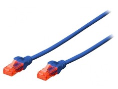 Cablu Patch U/UTP Cat6 LSZH Albastru 10m
