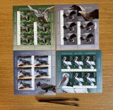 Recordurile păsărilor, minicoală de 5 timbre și 1 vinietă 2018 LP 2214C