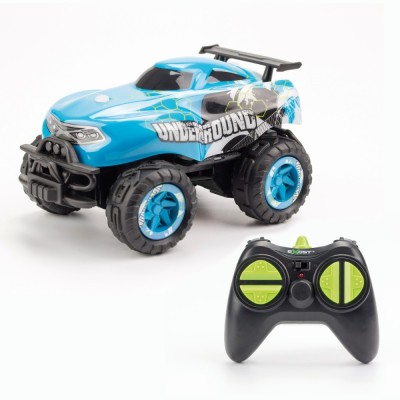 SILVERIT EXOST MASINA CU TELECOMANDA X MONSTER ALBASTRA foto