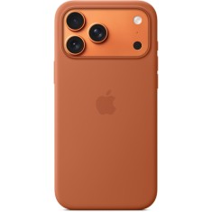 Husa de protectie Apple cu MagSafe pentru iPhone 17 Pro Max, Silicon Terra Cotta foto