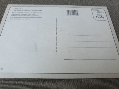 Vedere carte postala Graz, St Jakob in Thal bei Graz, Austria foto