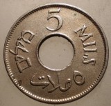 J.346 PALESTINA 5 MILS 1927