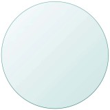 Cumpara ieftin Blat masa din sticla securizata rotund 80 cm