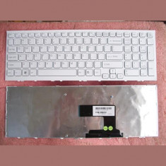 Tastatura laptop noua SONY VPC-EL WHITE FRAME WHITE US