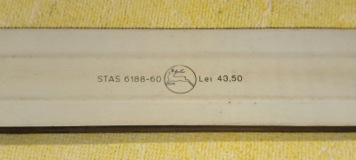 RIGLA DE CALCUL VINTAGE ROMANEASCA foto