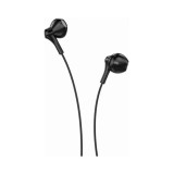 Cumpara ieftin Casti in-ear cu microfon, XO-EP39, conector tip Jack 3.5 mm, control pe fir, lungime cablu 1200 mm, negre