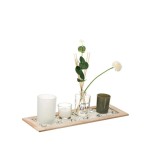 Set decorativ suport pentru lumanari si betisoare parfumate &quot;Make It A Great Day&quot;, Multicolor
