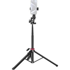 ?Trepied Slefie Stick 185cm 1kg Ulanzi MT-78 Tripod with Dual Cold Shoe T077GBB1 foto