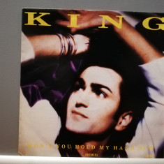 King – Won’t You Hold My Hand…/Fish (1985/CBS/Holland) - Vinil Single pe '7/NM