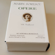 Marin Sorescu. Opere (Vol. VII) Traduceri (Academia Română)