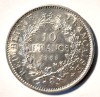 Moneda Franta 10 Franci 1965 Argint XF, Colectie Numismatica