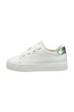 Gant sneakers din piele Avona culoarea alb, 30531835.G259