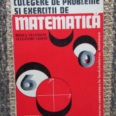 Culegere De Probleme Si Exercitii De Matematica - Rodica Trandafir A Leonte