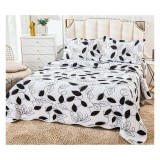 Cumpara ieftin Set Cuvertura de Pat din Bumbac, 3 Piese cu Model - PIT170