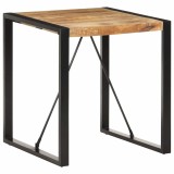 Cumpara ieftin Masa de bucatarie, 70x70x75 cm, lemn masiv de mango nefinisat