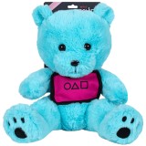 Jucarie din plus Blue teddy bear, Jocul Calamarului, 23 cm (asezat), Play By Play