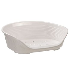 Pat pentru caini SIESTA DELUXE 4 - alb foto
