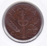 Italia 10 Centesimi Victor Emmanuel III 1939, Europa, Bronz
