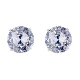 Cumpara ieftin Cercei argint 925, JW719, model clasic cu zirconiu, placati cu rodiu