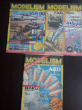 Lot 3 Reviste Modelism an 1990, nr. 1,2,3-4 / C rev P2