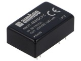 Convertor DC/DC 3W 36-75V la 24V 2 ieșiri AIMTEC DIP24 THT